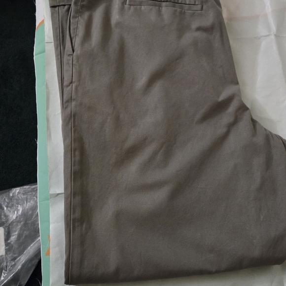 Banana Republic Pants Mens 38x32 Chino Aiden Fit Brown Preppy Dress Slacks - Picture 3 of 5